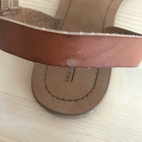 Brown strappy sandals - Picture 6 of 6